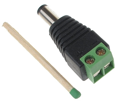 Разъём для питания камеры DCM (папа) - фото 13518