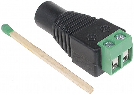 Разъём для питания камеры DCM (мама) - фото 13522