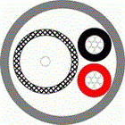 Комбинированный кабель для AHD камер, для внутренней прокладки (по метражу) - фото 13528