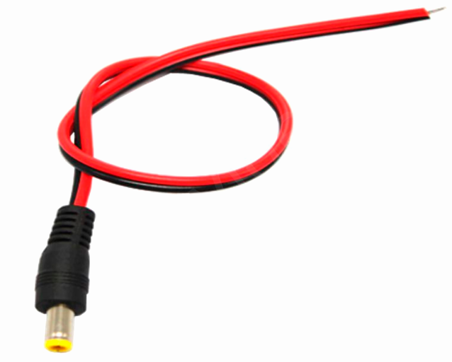 Разъем DCM с кабелем 12 см - фото 13571