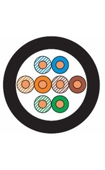 Кабель для подключения IP камер на улице (по метражу) - фото 13775