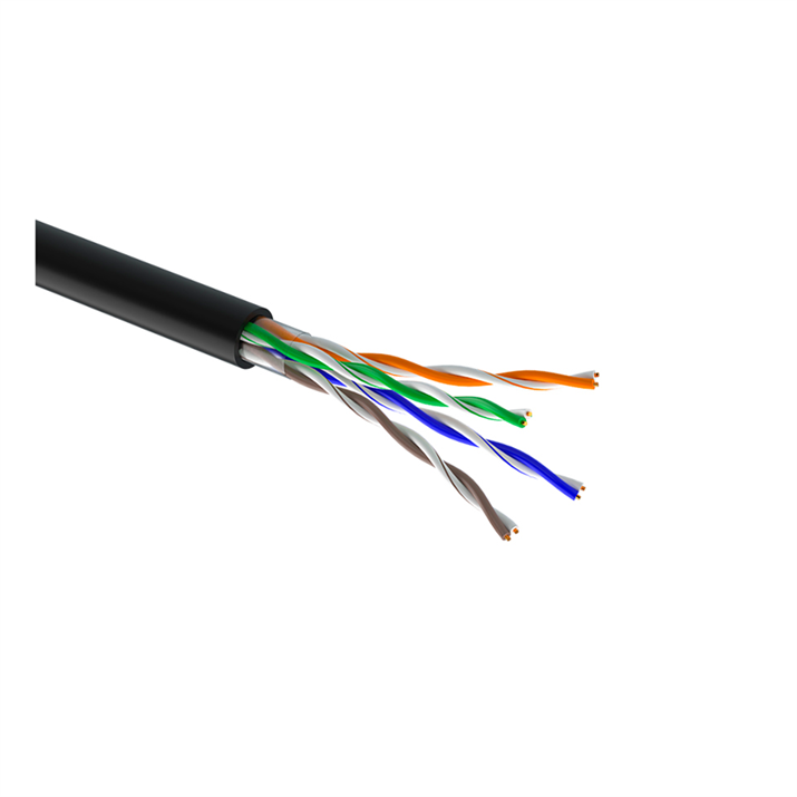 Кабель для подключения IP камер на улице (по метражу) - фото 13776