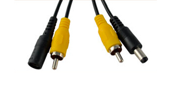 Кабель для подключения микрофона, 30 метров, звук + питание - фото 13789