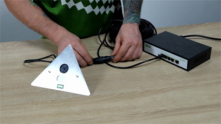 IP-камера для лифта 4 Мп, ИК-подсветка 10м, микрофон, POE - фото 13929