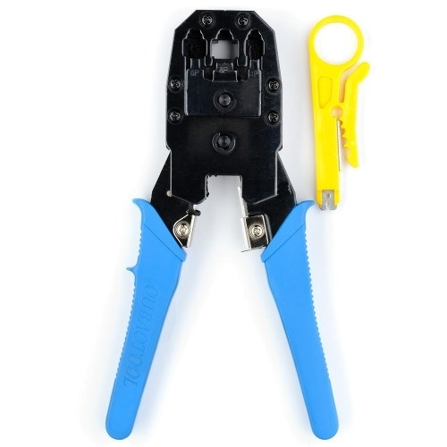 Клещи для установки разъёмов RJ45 на UTP кабеле «DT315» - фото 13967