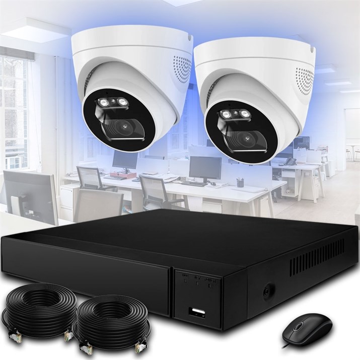 Комплект на 2 камеры Офис 4 Мп - фото 14228