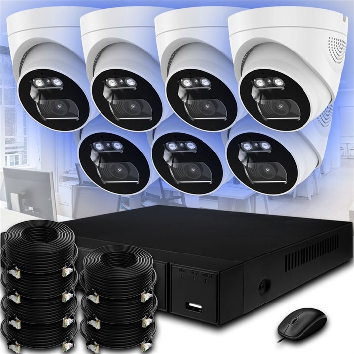 Комплект на 7 камер Офис 4 Мп - фото 14258