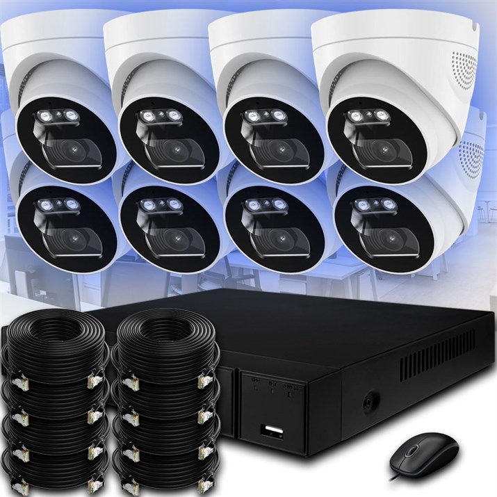 Комплект на 8 камер Офис 4 Мп - фото 14263