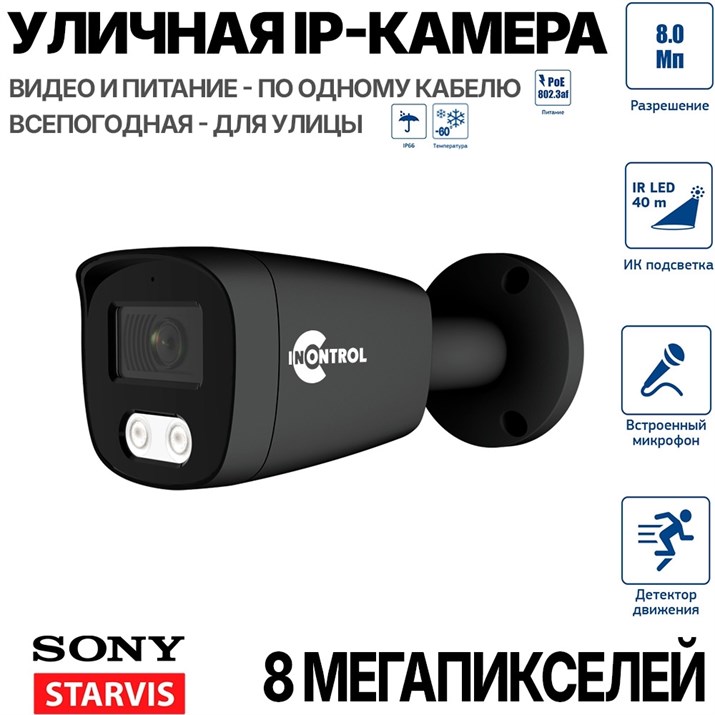 Комплект на 1 камеру Premium Pro 8 Мп Sony - фото 14413