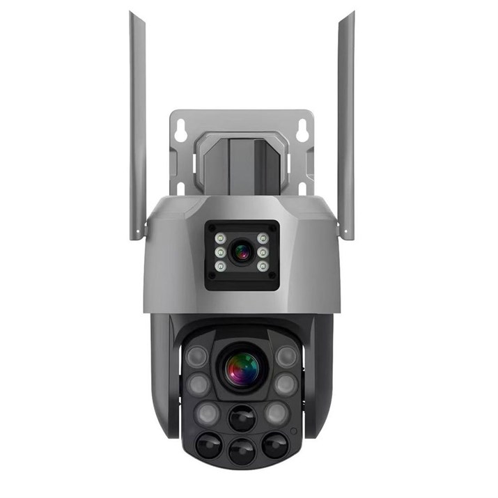 4G поворотная IP-камера 2Мп+2Мп, 20X-зум, ночь 250м, звук, MicroSD - фото 14580