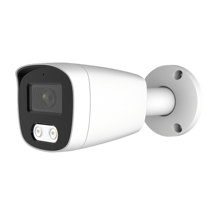 IP-камера 5 Мп, ИК+LED подсветка 40м,  микрофон, POE - фото 14713