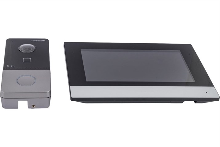 Комплект видеодомофона Hikvision: камера 2Мп, монитор 7", WiFi, PoE, запись на MicroSD - фото 14733