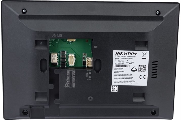 Комплект видеодомофона Hikvision: камера 2Мп, монитор 7", WiFi, PoE, запись на MicroSD - фото 14737