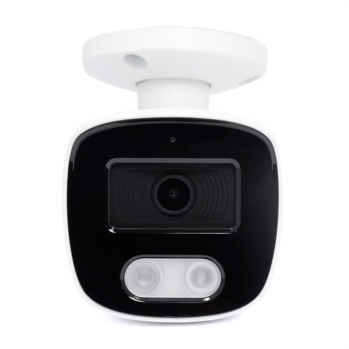 IP-камера 5 Мп, ИК+LED подсветка 40м,  микрофон, POE - фото 15080