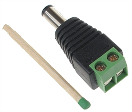 Разъём для питания камеры DCM (папа) - фото 13518