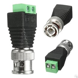 Разъём для подключения камеры BNC-TP (папа) - фото 13566