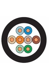 Кабель для подключения IP камер в помещении (по метражу) - фото 13779