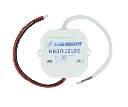 Уличный блок питания (IP67) для камер 12 Вольт 1 Ампер - фото 13786