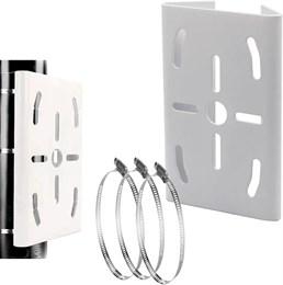 Хомут для крепления кронштейна PB300 на столб диаметром до 100мм, длина 330мм - фото 14024