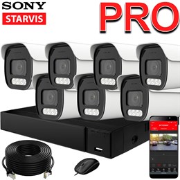 Комплект на 7 камер Premium Vario 8 Мп Sony