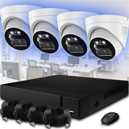 Комплект на 4 камеры Офис 4 Мп