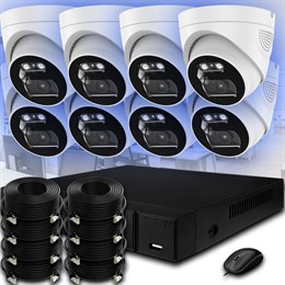 Комплект на 8 камер Офис 4 Мп