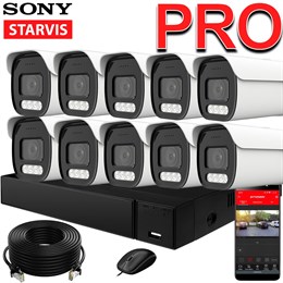 Комплект на 10 камер Premium Vario 8 Мп Sony