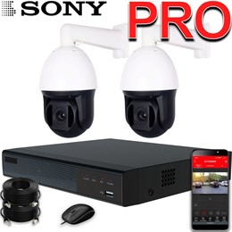 Комплект на 2 камеры Bastion PTZ 18× Sony
