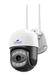 4G поворотная IP-камера, 2 Мп, ночь 30м, звук, MicroSD