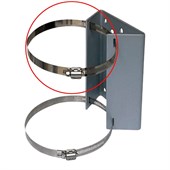 Хомут для крепления кронштейна PB300 на столб диаметром до 300мм, длина 930мм - фото 14030