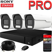 Комплект на 3 камеры Premium Vario 8 Мп Sony - фото 14063