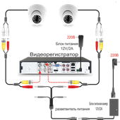 4-канальный гибридный видеорегистратор «SVN-XVRC421» - фото 14108