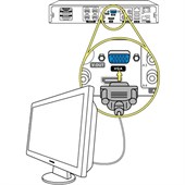 Монитор LED 24" для видеонаблюдения с выходом на наушники, матрица VA 1920*1080 (178°/178°) - фото 14134