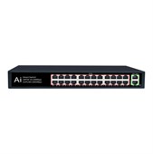 26-портовый РOЕ коммутатор (24 портов POE + 2 порта UpLink + 1 порт SFP) - фото 14156