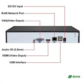 16-канальный IP-видеорегистратор «SVN-NVR2616XM» - фото 14184