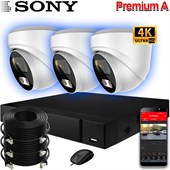 Комплект на 3 камеры Premium Pro 8 Мп Sony - фото 14392
