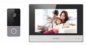Комплект видеодомофона Hikvision: камера 2Мп, монитор 7", WiFi, PoE, запись на MicroSD - фото 14732